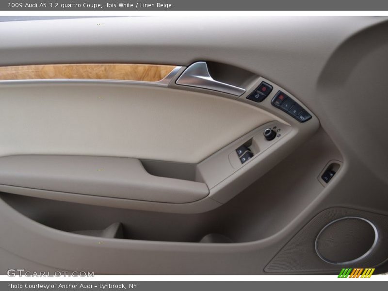 Ibis White / Linen Beige 2009 Audi A5 3.2 quattro Coupe
