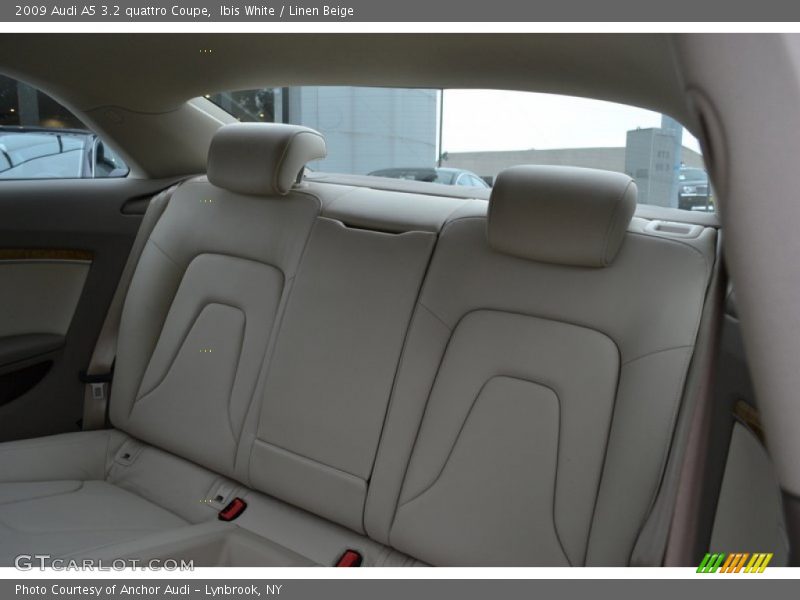 Ibis White / Linen Beige 2009 Audi A5 3.2 quattro Coupe