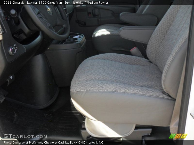 Summit White / Medium Pewter 2012 Chevrolet Express 3500 Cargo Van