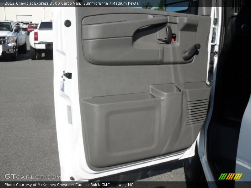 Summit White / Medium Pewter 2012 Chevrolet Express 3500 Cargo Van