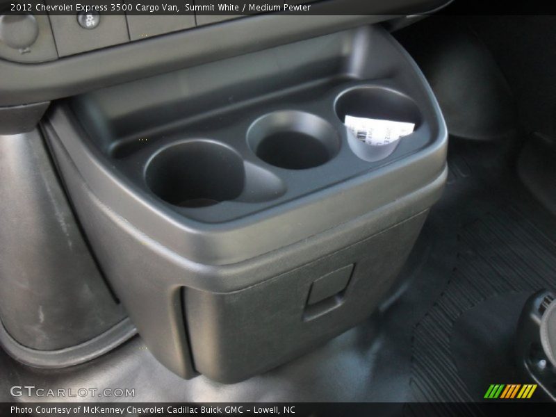 Summit White / Medium Pewter 2012 Chevrolet Express 3500 Cargo Van