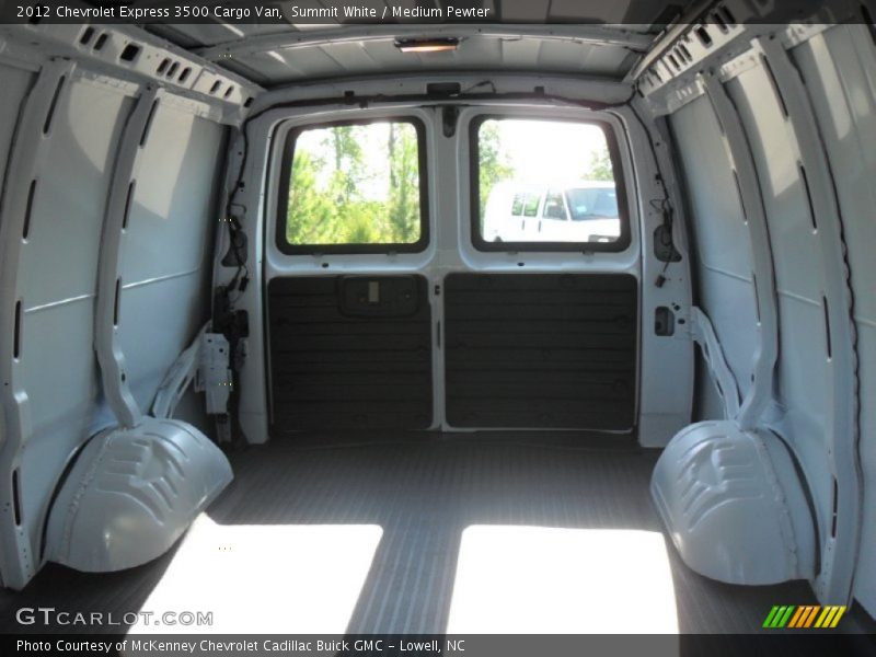 Summit White / Medium Pewter 2012 Chevrolet Express 3500 Cargo Van