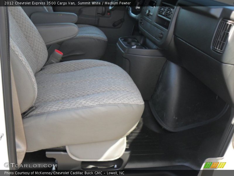 Summit White / Medium Pewter 2012 Chevrolet Express 3500 Cargo Van