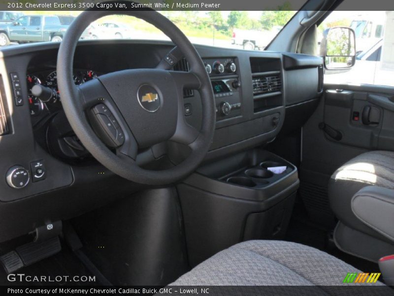 Summit White / Medium Pewter 2012 Chevrolet Express 3500 Cargo Van