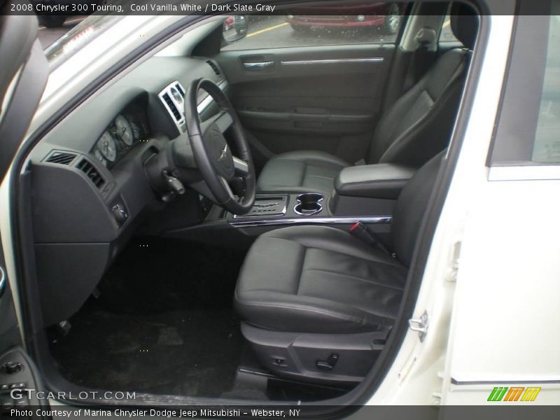 Cool Vanilla White / Dark Slate Gray 2008 Chrysler 300 Touring