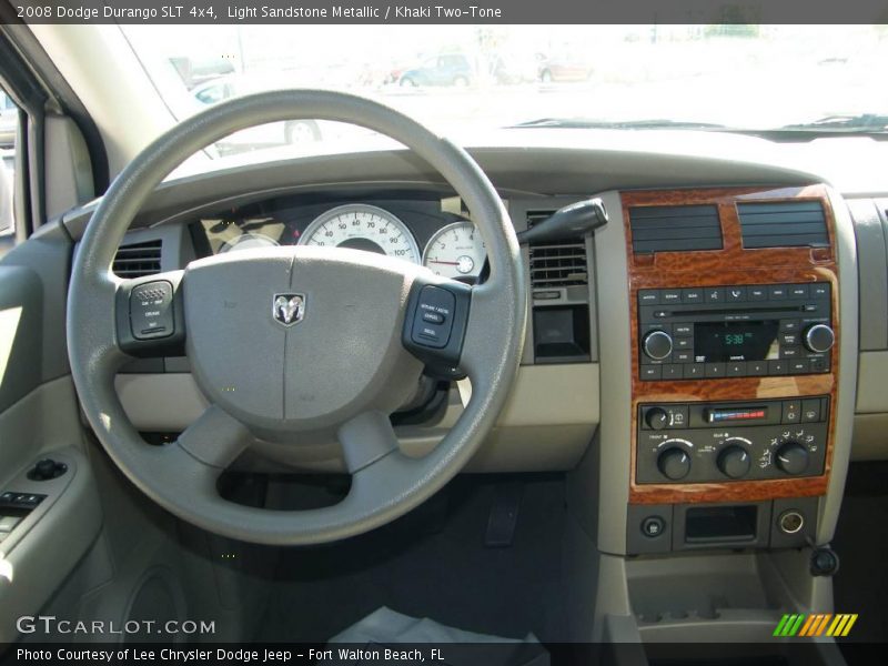 Light Sandstone Metallic / Khaki Two-Tone 2008 Dodge Durango SLT 4x4