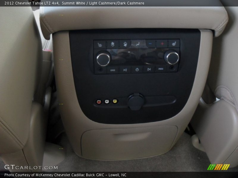 Summit White / Light Cashmere/Dark Cashmere 2012 Chevrolet Tahoe LTZ 4x4