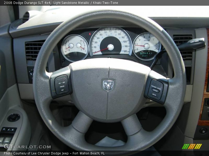 Light Sandstone Metallic / Khaki Two-Tone 2008 Dodge Durango SLT 4x4