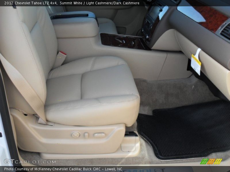 Summit White / Light Cashmere/Dark Cashmere 2012 Chevrolet Tahoe LTZ 4x4