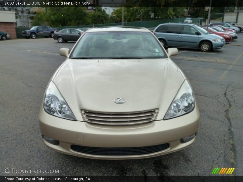 Mystic Gold Metallic / Ivory 2003 Lexus ES 300