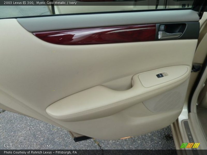 Mystic Gold Metallic / Ivory 2003 Lexus ES 300