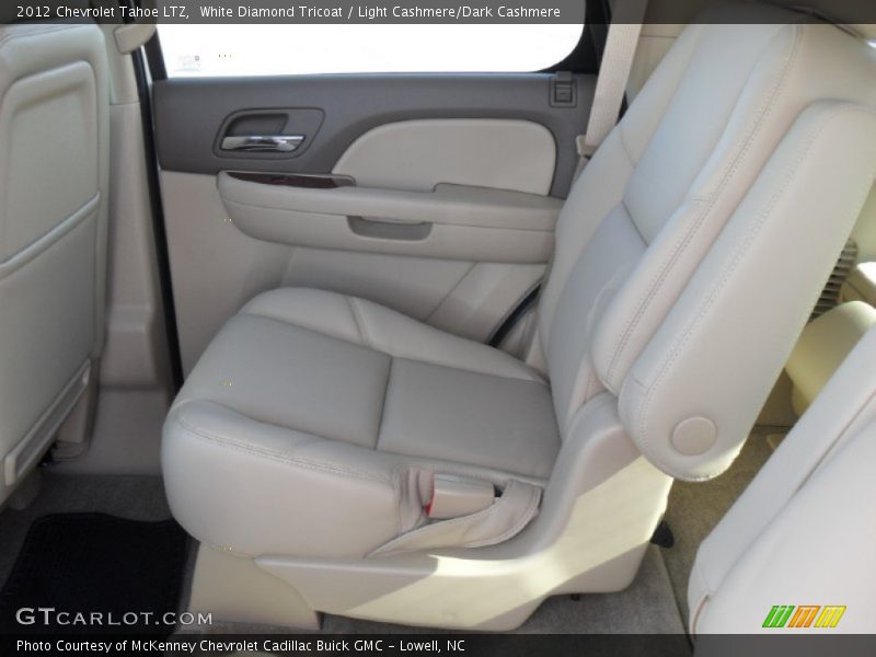 White Diamond Tricoat / Light Cashmere/Dark Cashmere 2012 Chevrolet Tahoe LTZ