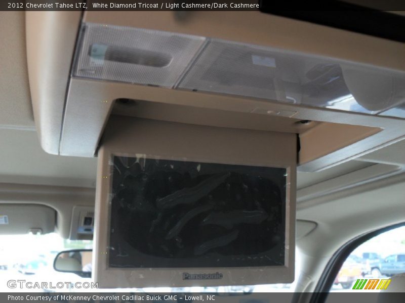 White Diamond Tricoat / Light Cashmere/Dark Cashmere 2012 Chevrolet Tahoe LTZ