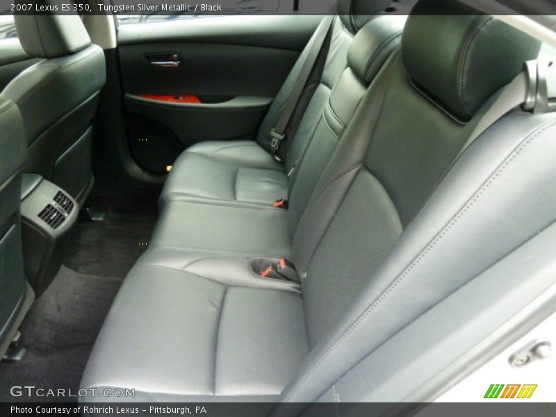 Tungsten Silver Metallic / Black 2007 Lexus ES 350