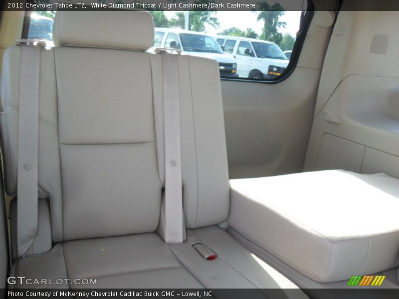 White Diamond Tricoat / Light Cashmere/Dark Cashmere 2012 Chevrolet Tahoe LTZ