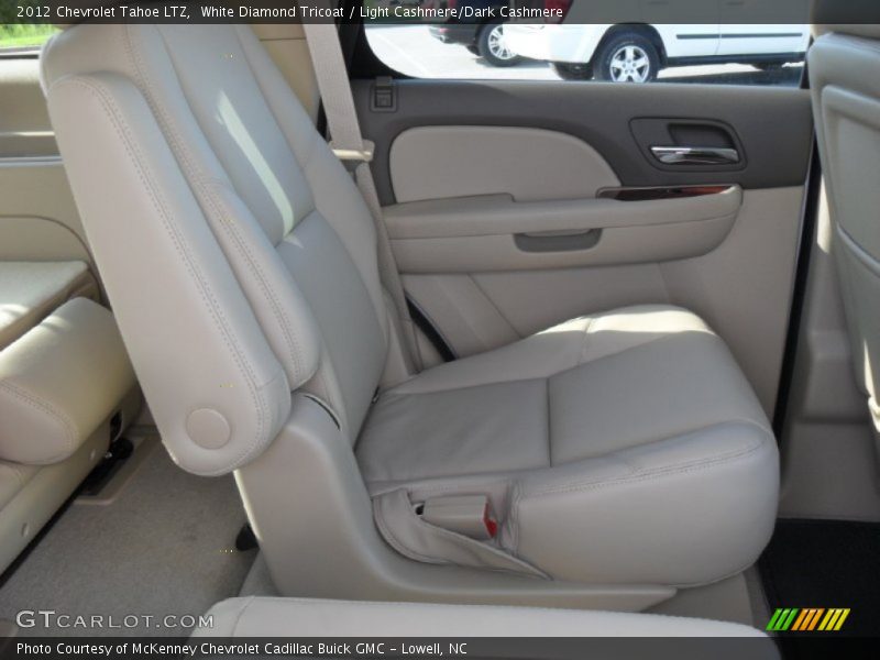 White Diamond Tricoat / Light Cashmere/Dark Cashmere 2012 Chevrolet Tahoe LTZ