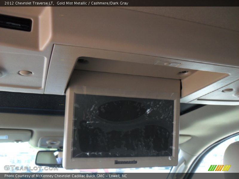 Gold Mist Metallic / Cashmere/Dark Gray 2012 Chevrolet Traverse LT