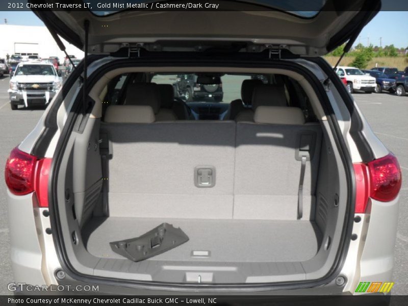  2012 Traverse LT Trunk