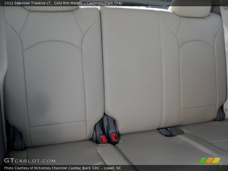 Gold Mist Metallic / Cashmere/Dark Gray 2012 Chevrolet Traverse LT