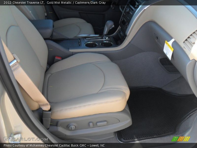  2012 Traverse LT Cashmere/Dark Gray Interior