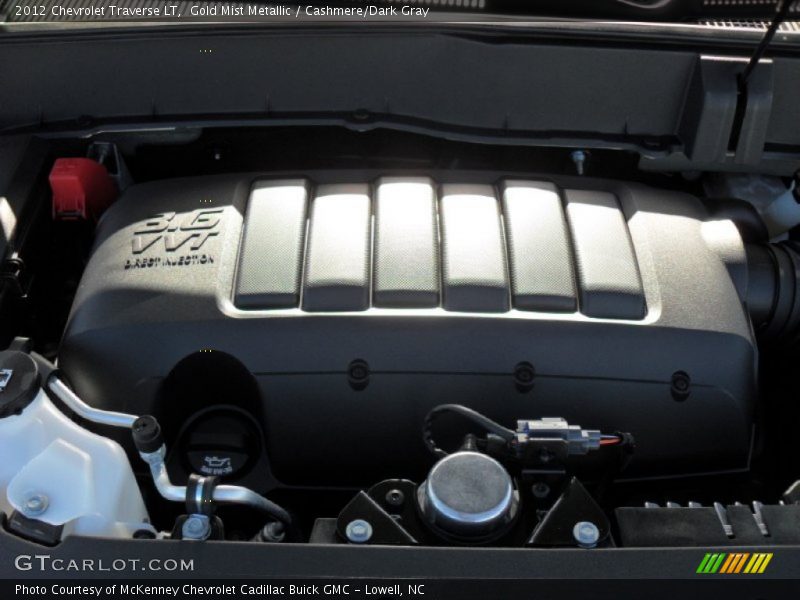  2012 Traverse LT Engine - 3.6 Liter DI DOHC 24-Valve VVT V6