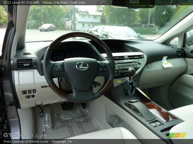  2012 RX 350 AWD Light Gray Interior