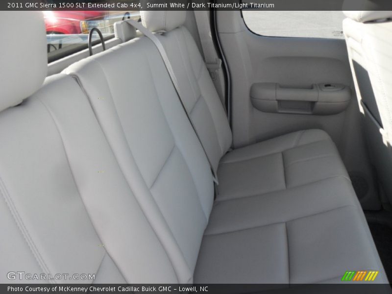 Summit White / Dark Titanium/Light Titanium 2011 GMC Sierra 1500 SLT Extended Cab 4x4