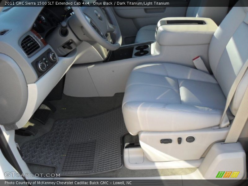 Onyx Black / Dark Titanium/Light Titanium 2011 GMC Sierra 1500 SLT Extended Cab 4x4