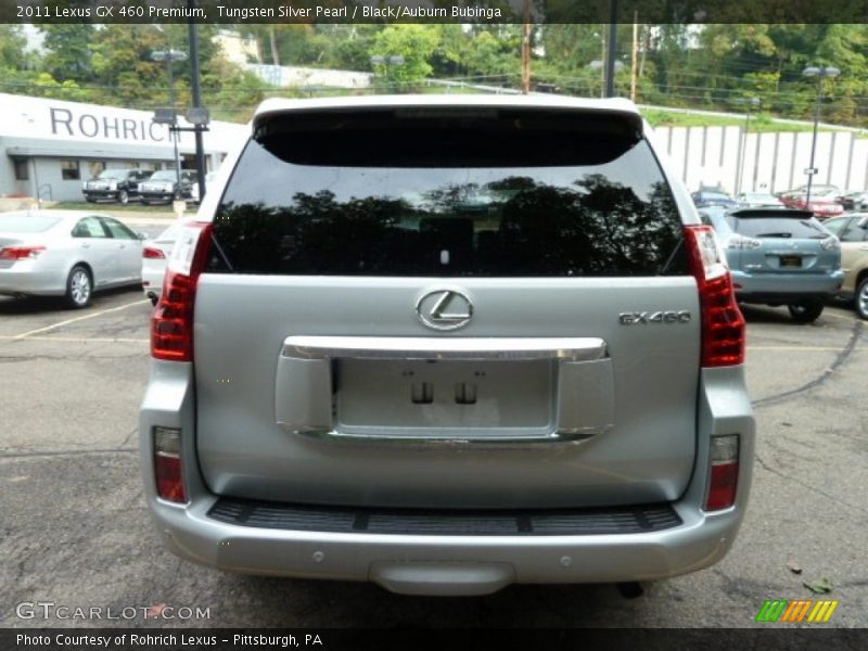 Tungsten Silver Pearl / Black/Auburn Bubinga 2011 Lexus GX 460 Premium