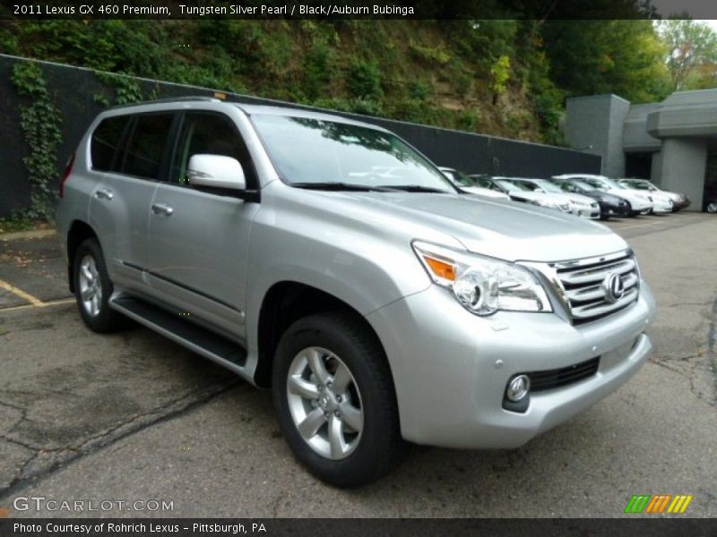 Tungsten Silver Pearl / Black/Auburn Bubinga 2011 Lexus GX 460 Premium