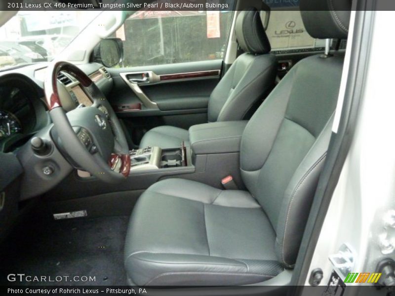  2011 GX 460 Premium Black/Auburn Bubinga Interior