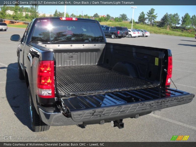 Onyx Black / Dark Titanium/Light Titanium 2011 GMC Sierra 1500 SLT Extended Cab 4x4