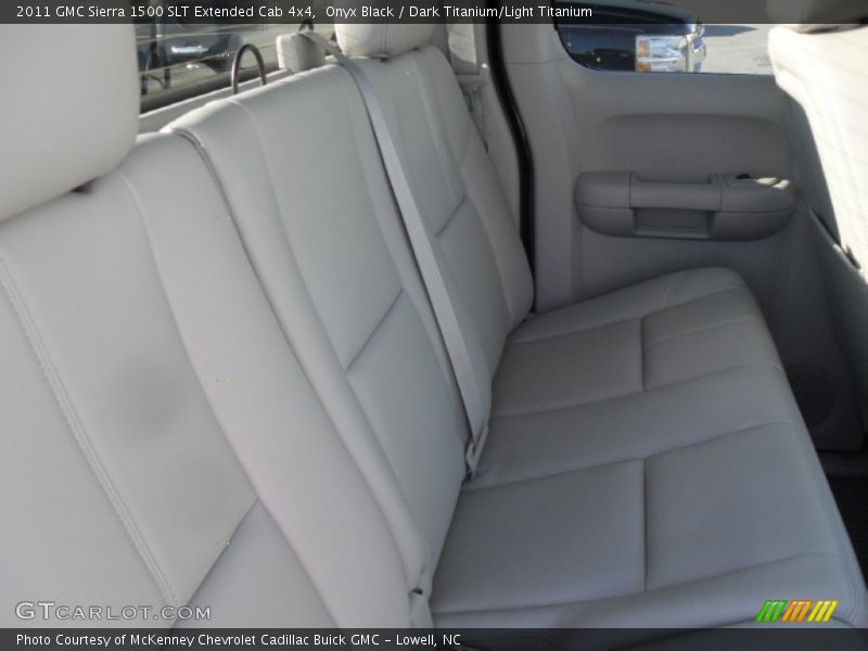 Onyx Black / Dark Titanium/Light Titanium 2011 GMC Sierra 1500 SLT Extended Cab 4x4