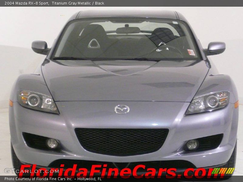 Titanium Gray Metallic / Black 2004 Mazda RX-8 Sport