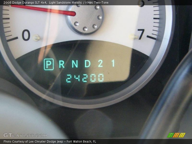 Light Sandstone Metallic / Khaki Two-Tone 2008 Dodge Durango SLT 4x4