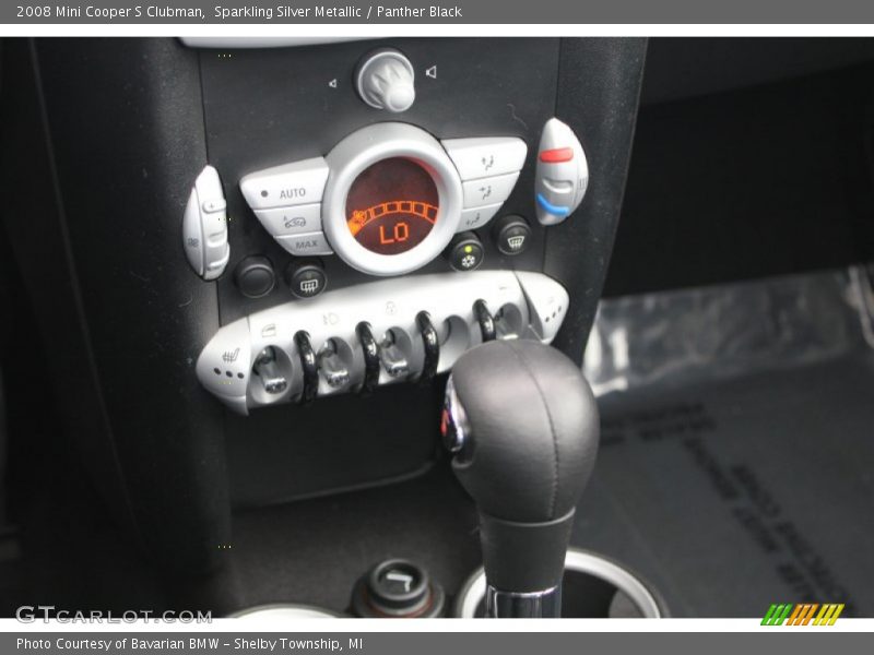 Sparkling Silver Metallic / Panther Black 2008 Mini Cooper S Clubman