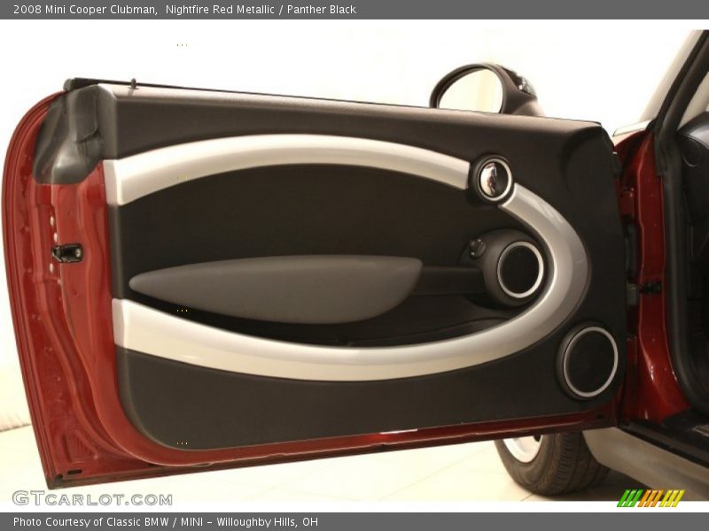 Nightfire Red Metallic / Panther Black 2008 Mini Cooper Clubman