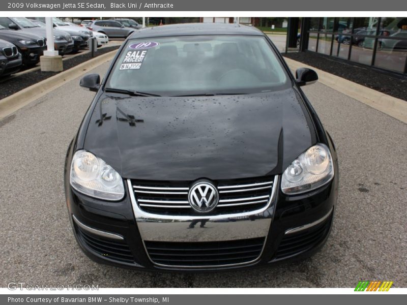 Black Uni / Anthracite 2009 Volkswagen Jetta SE Sedan