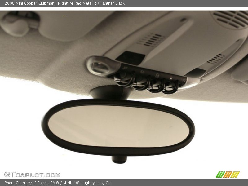 Nightfire Red Metallic / Panther Black 2008 Mini Cooper Clubman