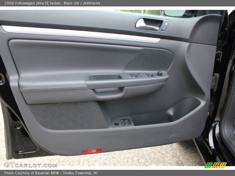 Black Uni / Anthracite 2009 Volkswagen Jetta SE Sedan