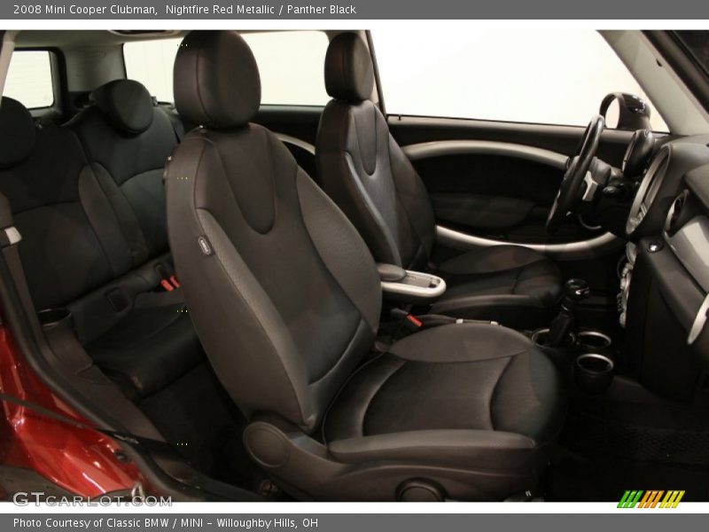 Nightfire Red Metallic / Panther Black 2008 Mini Cooper Clubman