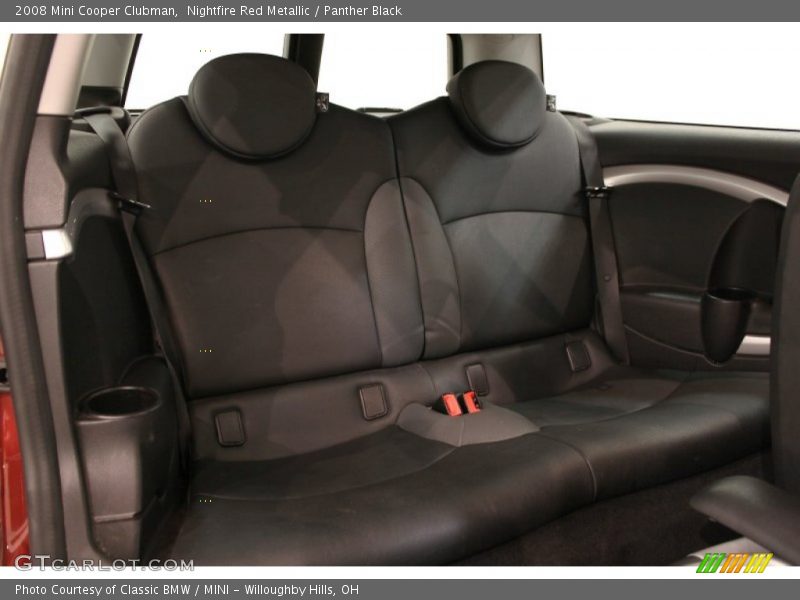 Nightfire Red Metallic / Panther Black 2008 Mini Cooper Clubman
