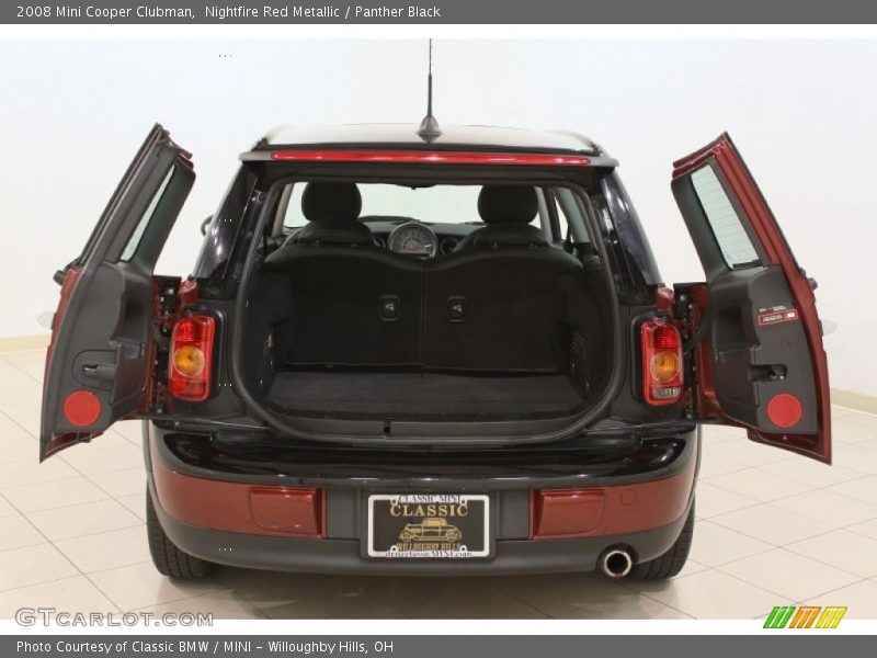 Nightfire Red Metallic / Panther Black 2008 Mini Cooper Clubman