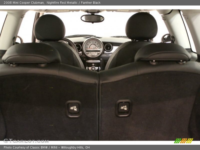 Nightfire Red Metallic / Panther Black 2008 Mini Cooper Clubman