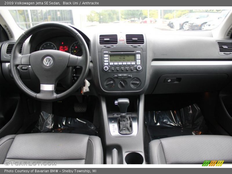 Black Uni / Anthracite 2009 Volkswagen Jetta SE Sedan