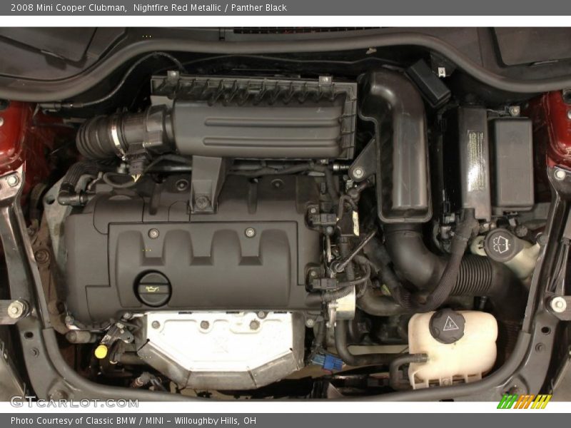 Nightfire Red Metallic / Panther Black 2008 Mini Cooper Clubman