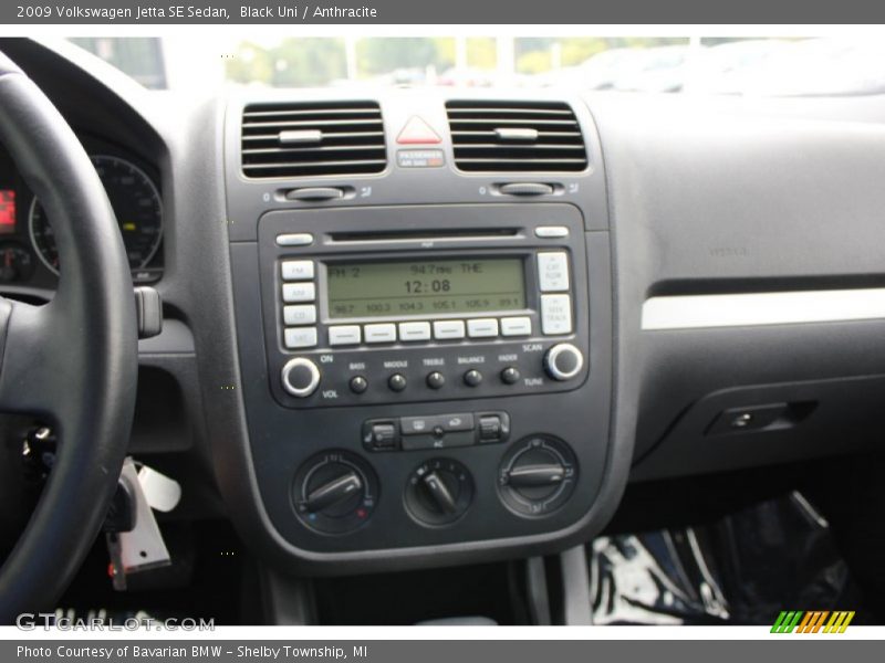 Black Uni / Anthracite 2009 Volkswagen Jetta SE Sedan
