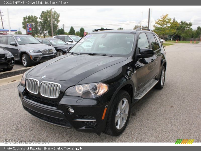 Jet Black / Black 2011 BMW X5 xDrive 35d