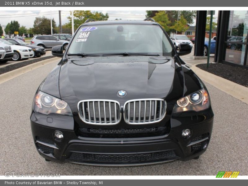 Jet Black / Black 2011 BMW X5 xDrive 35d
