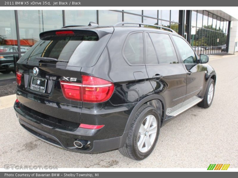 Jet Black / Black 2011 BMW X5 xDrive 35d